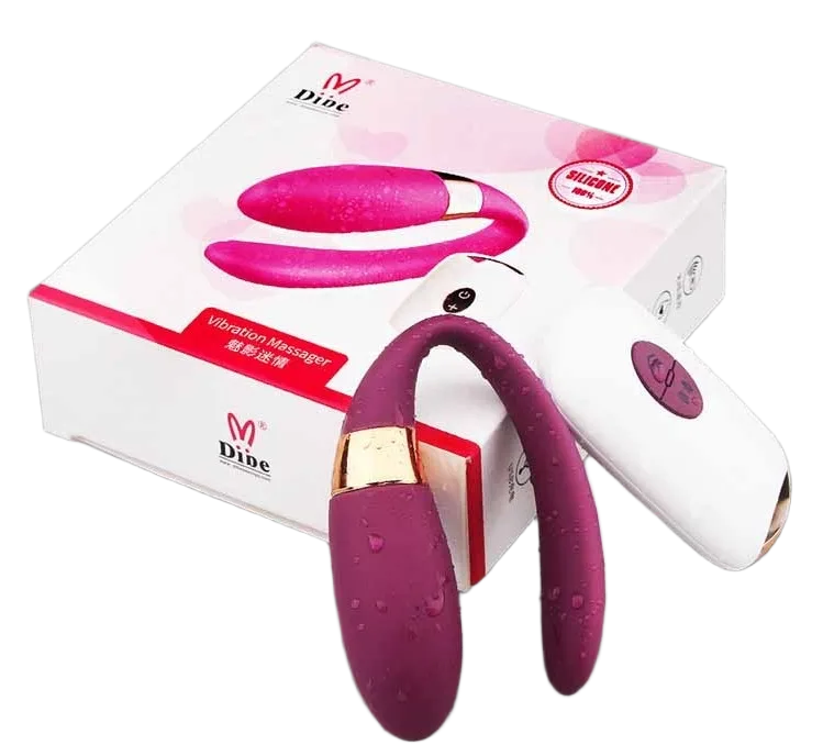 DiBe C-Shaped Vibrating Egg Remote Controlled Female Pleasure Toy