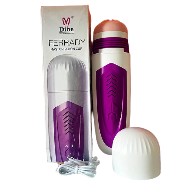 Dibe Ferrady Heated Thrusting Vibrating Male Masturbator