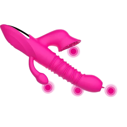DIBE G-Spot & Anal Licking Sucking Massager