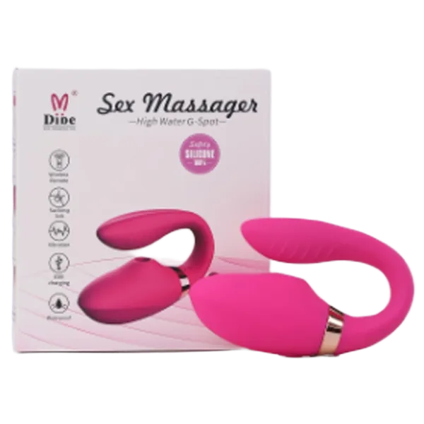 Dibe G-Spot Dual-Ended Remote Controlled Vibrator