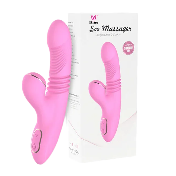 DIBE Olivia Premium Heated Vibrating Suction Realistic Dildo
