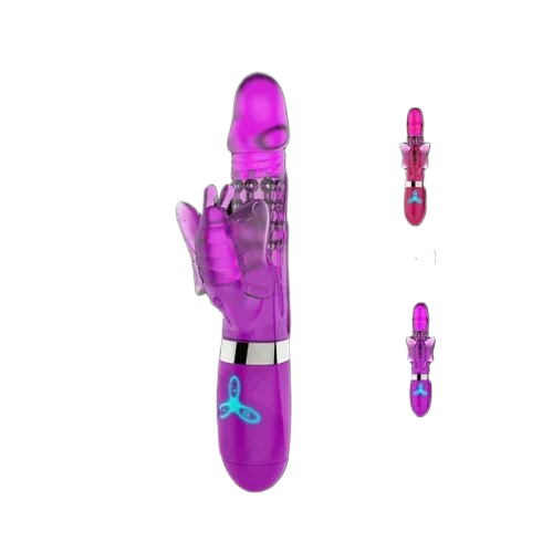 DiBe Powerful Female Silicone Vibrating Penis Shaped Sex Toy