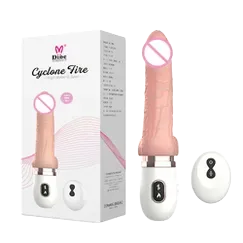 Dibe Remote Control Heated Realistic Medical Silicone Dildo