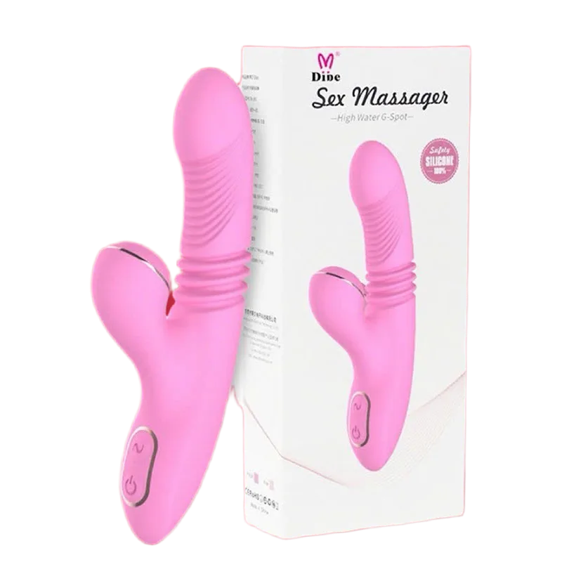 Dibe Sexy Massager Vibrating G-Spot Oral Simulation Toy