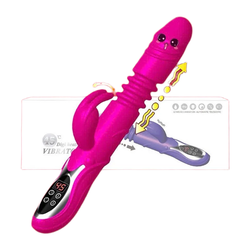 Digiheatnc Heating Vibration Multi-Function Dildo