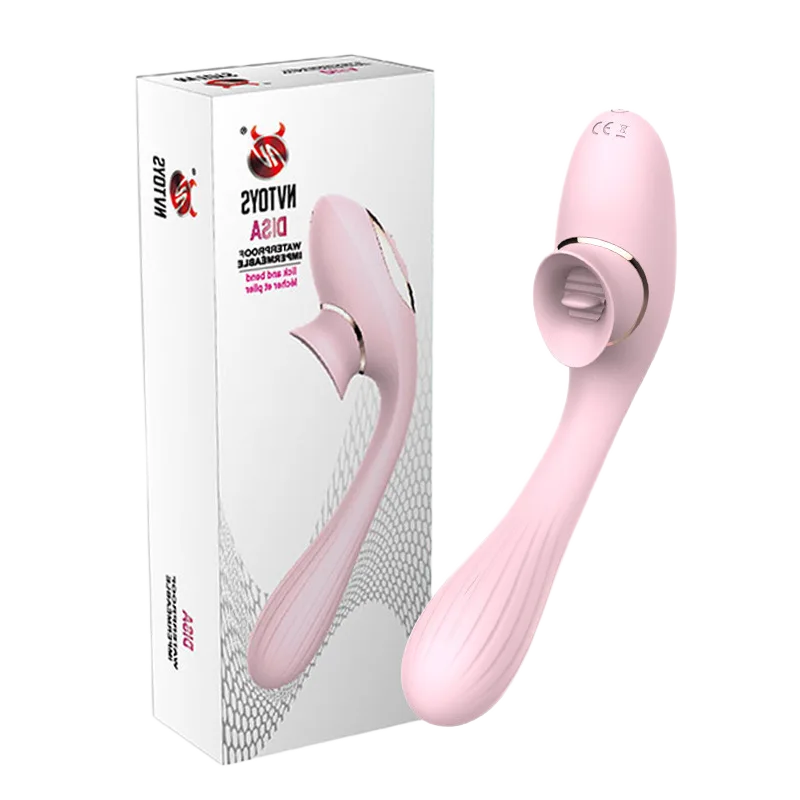 Disa Premium Tongue Vibe Flexible Silicone Female Fun