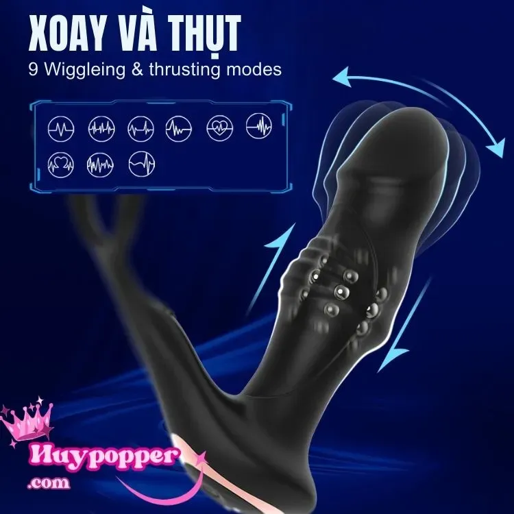 Ancus Prostate Stimulator Shaking Rotating Vibrating Toy — photo 4