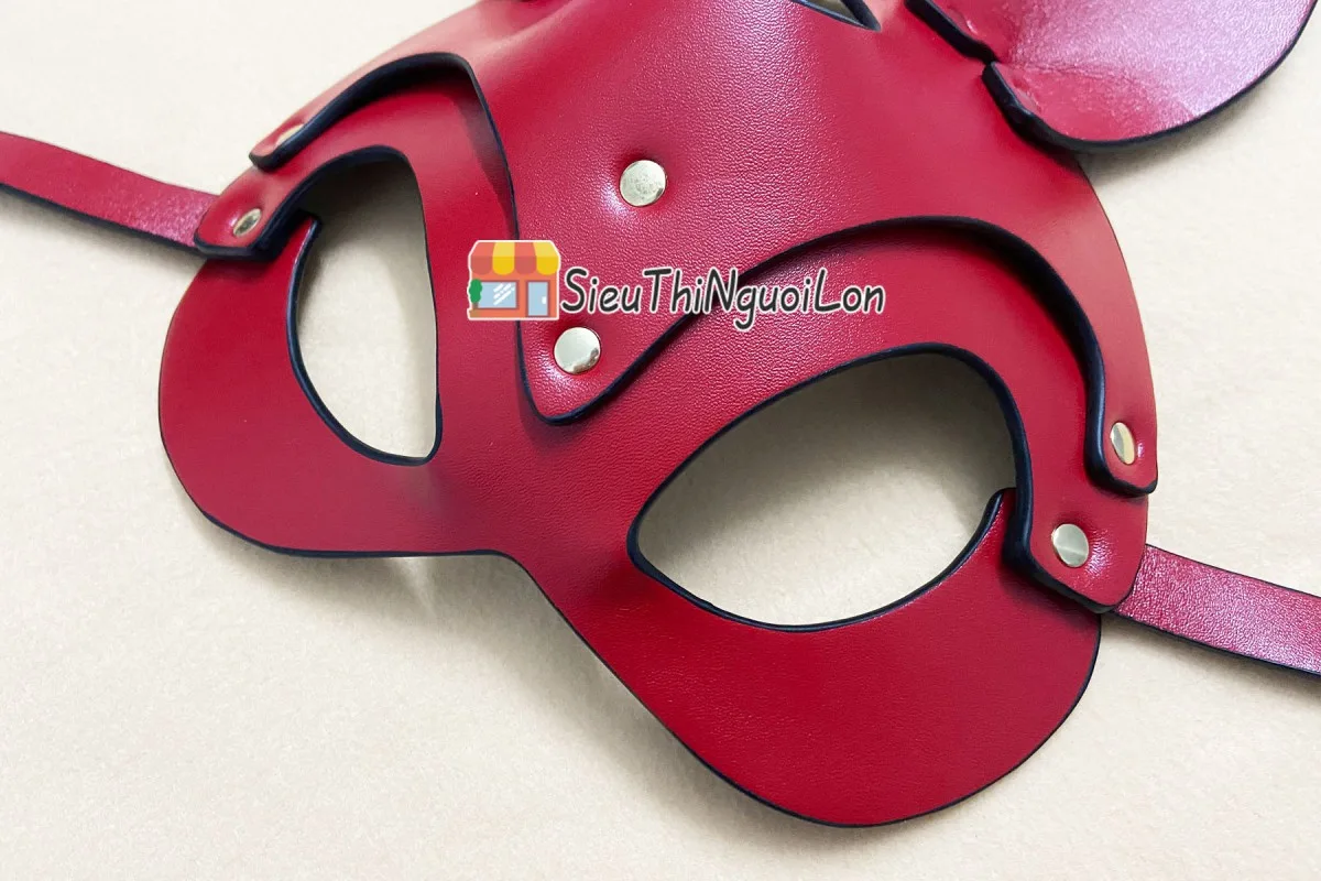 Foxy Fetish BDSM Fox Mask Leather Steel — photo 5