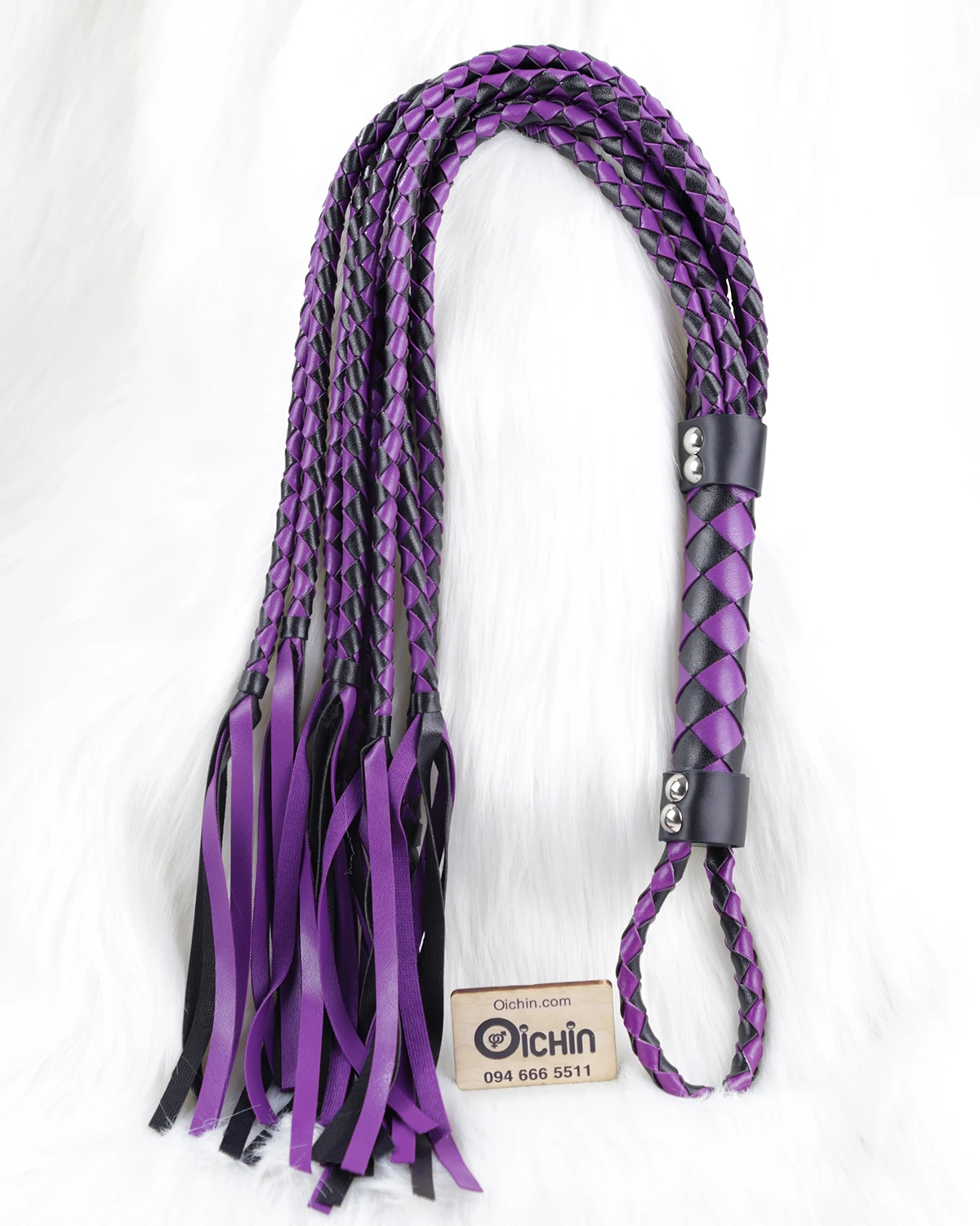 Bondage Premium Leather BDSM Whip Strong & Durable — photo 4