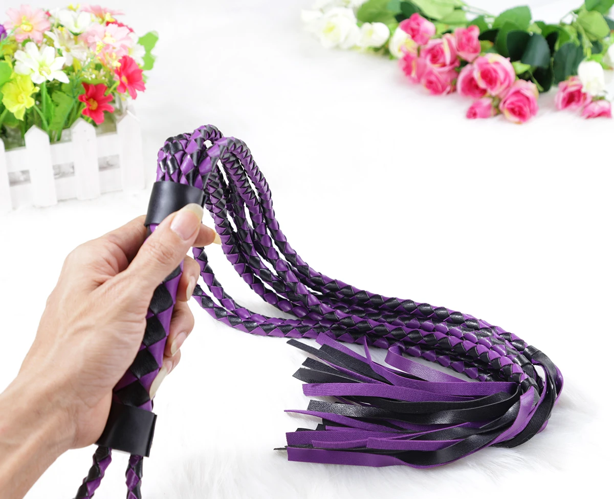 Bondage Premium Leather BDSM Whip Strong & Durable — photo 6