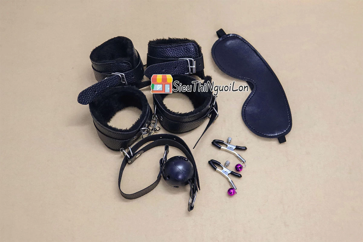 VIP Premium Black Leather BDSM Toys for Intense Play — photo 2