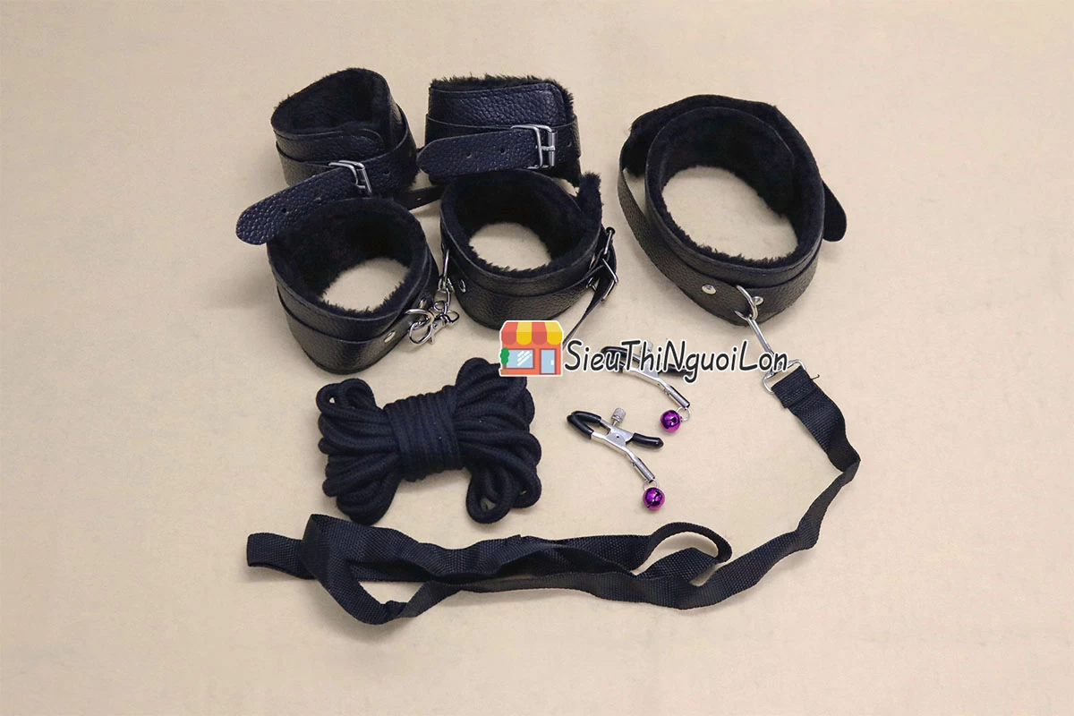 VIP Premium Black Leather BDSM Toys for Intense Play — photo 3