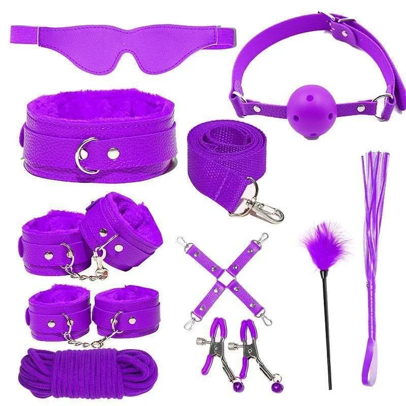 50 Shades BDSM 10-Piece Premium Leather Fetish Set — photo 6
