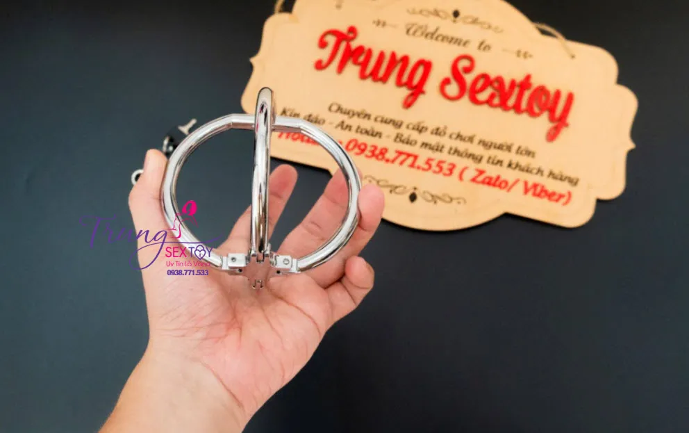 Stainless Steel BDSM X-Handcuff Restraint Set Durable And Stylish — photo 5