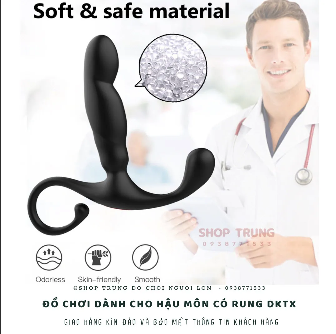 Remote Control Anal Hook Finger Vibrator Medical Silicone Safe — photo 6