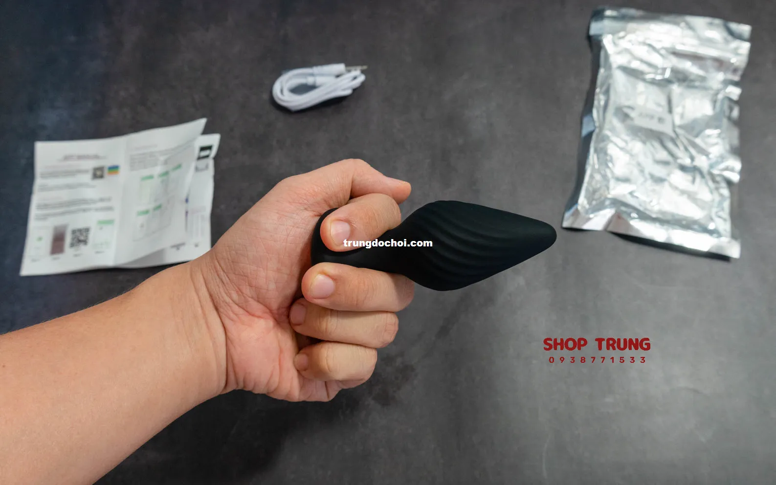Remote-Controlled Anal Plug Soft Silicone G & P Stimulator — photo 2