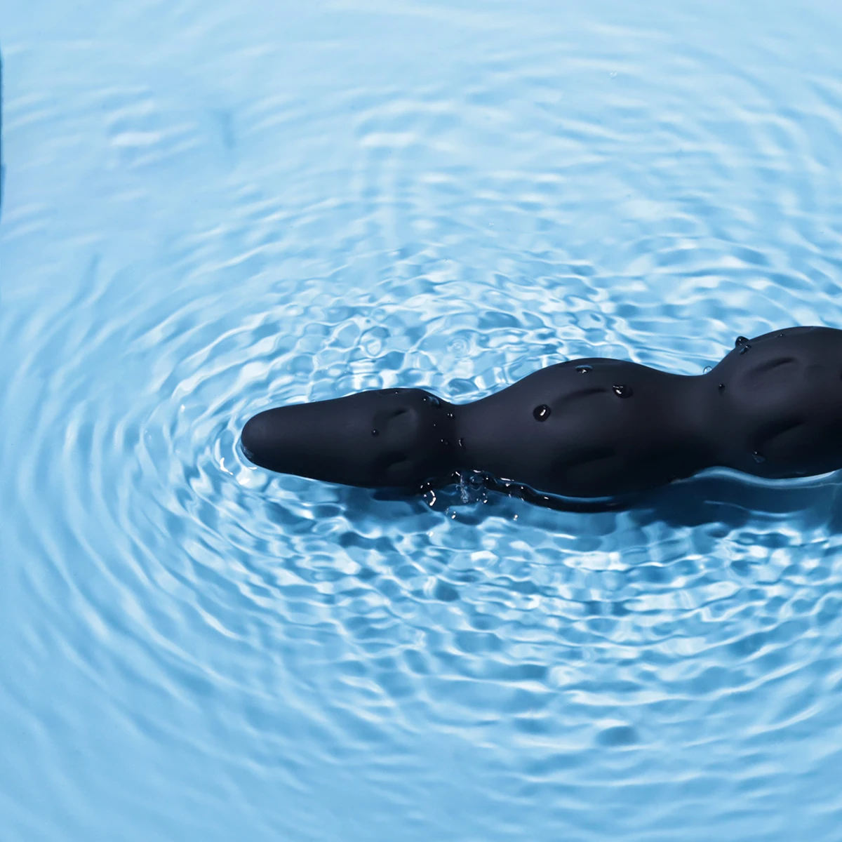 Black Pull Beads Dual Branch Silicone 10 Mode Anal Stimulator — photo 3