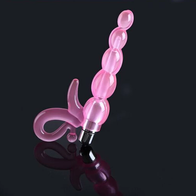 Soft Silicone Remote Control Vibrating Anal Toy — photo 2