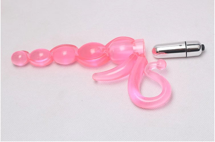Soft Silicone Remote Control Vibrating Anal Toy — photo 3