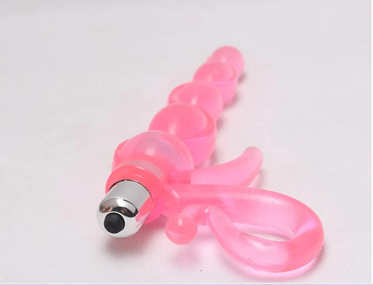 Soft Silicone Remote Control Vibrating Anal Toy — photo 4