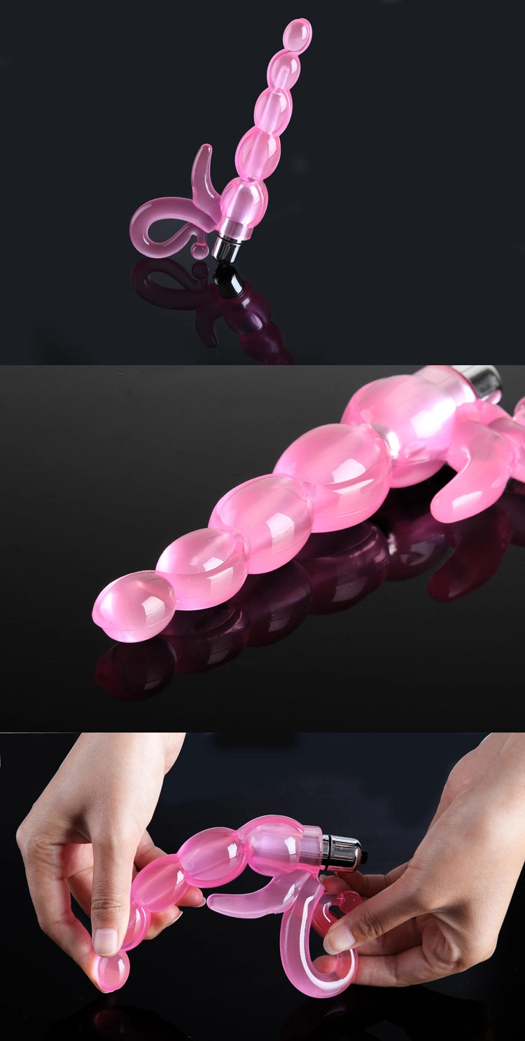 Soft Silicone Remote Control Vibrating Anal Toy — photo 6