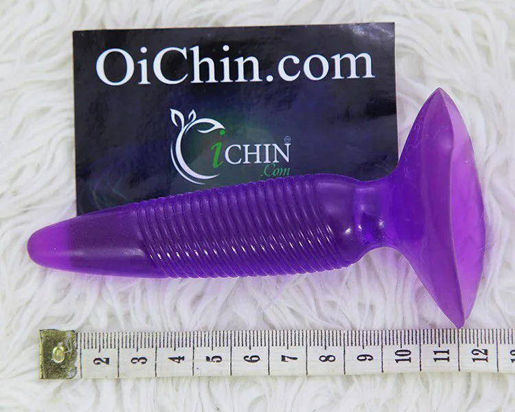 Twister Anal Silicone Soft Textured Comfortable Butt Plug — photo 5