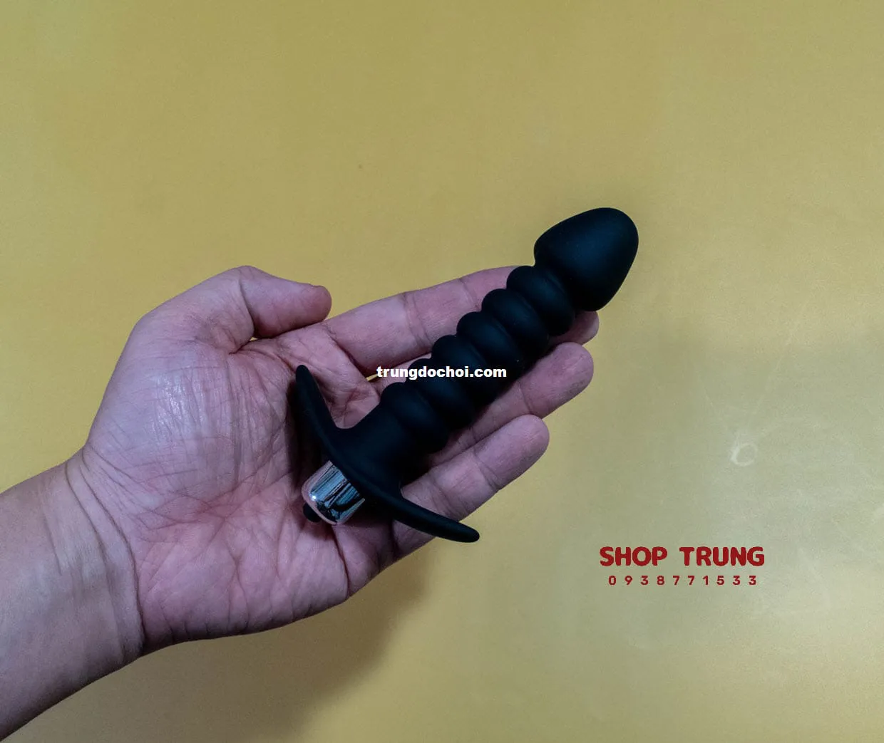 10cm Hands-Free Soft Silicone Anal Stimulator Vibrator — photo 2