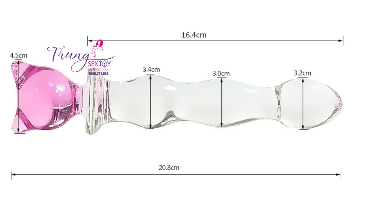 Luxury Glass Adult Toy for Vaginal and Anal Use — photo 5