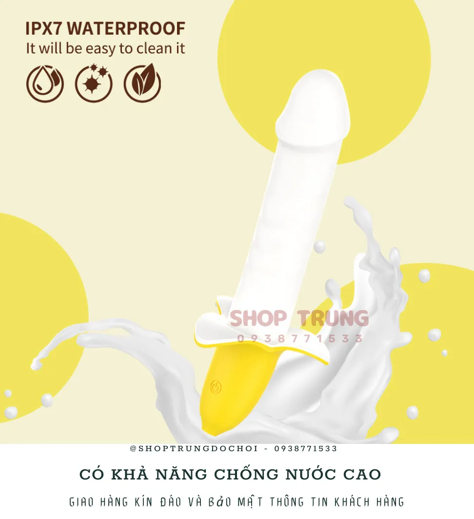 USB Rechargeable Multi-mode Banana Shaped Vibrator Full Silicone — photo 2