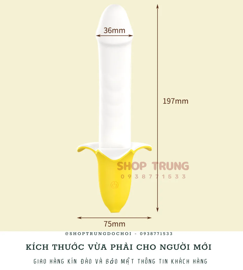 USB Rechargeable Multi-mode Banana Shaped Vibrator Full Silicone — photo 7