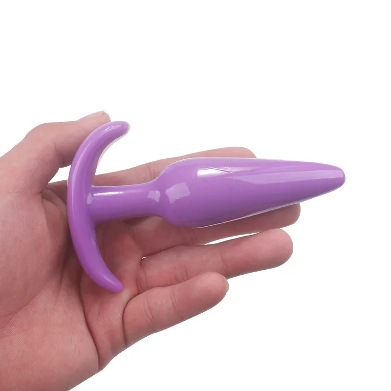 AN 04 Single Level Medical Grade Polymer Anal Plug SM Toy Safe — photo 5