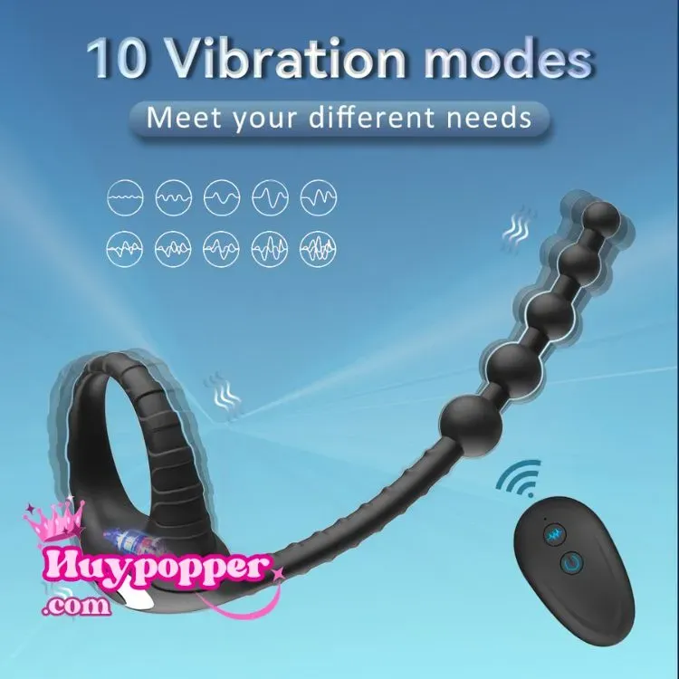 Muji Mini Anal Vibrator with Multi-mode Silicone Waterproof — photo 4