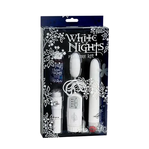 Doc Johnson White Nights Pleasure Kit Massage Set