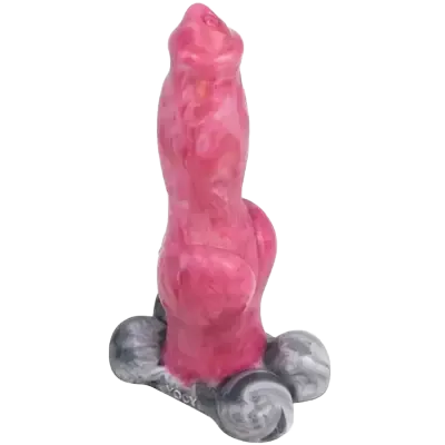 Dog style silicone dildo large size, vaginal stimulation, safe material