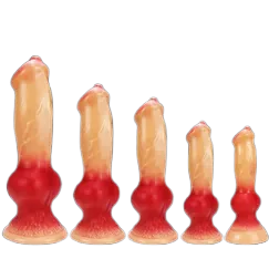 Dog-Style Soft Silicone Dildo New Sensation Female Stress Relief Toy