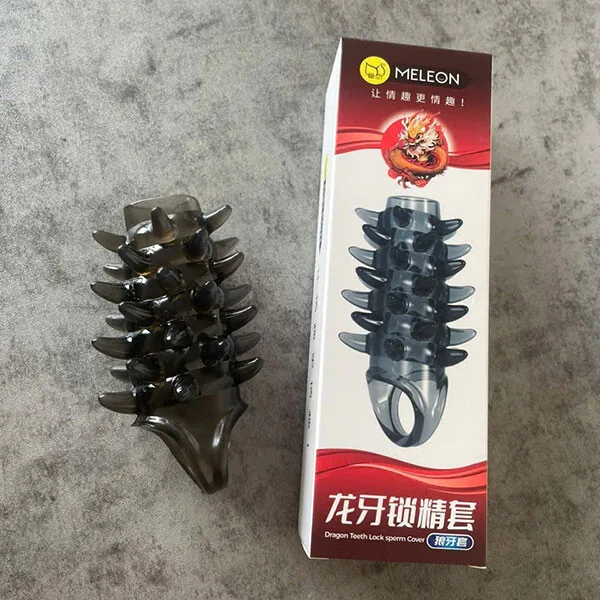 Meleon Spiked Strap-On Dildo for G-Spot Stimulation — photo 4