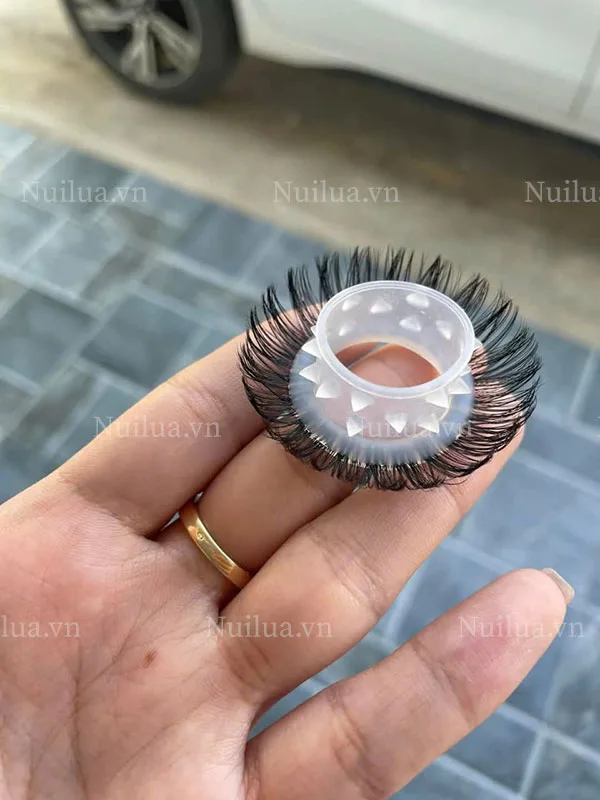 Silicone Textured Penis Sleeve with Goat Hair Ring Delay & Pleasure — photo 2