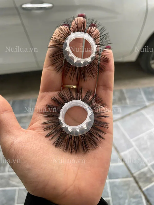 Silicone Textured Penis Sleeve with Goat Hair Ring Delay & Pleasure — photo 3