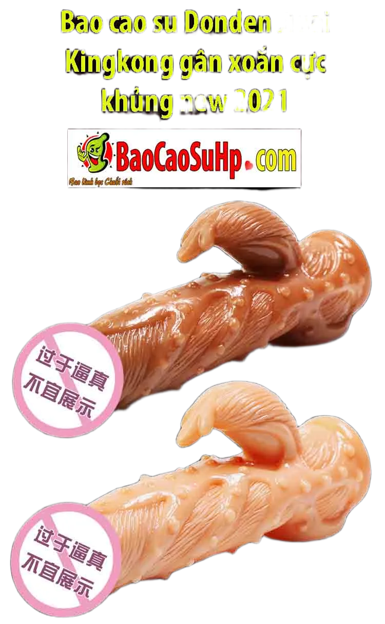 Donden JS 001 Textured Ultra Sensory Condom Soft Silicone