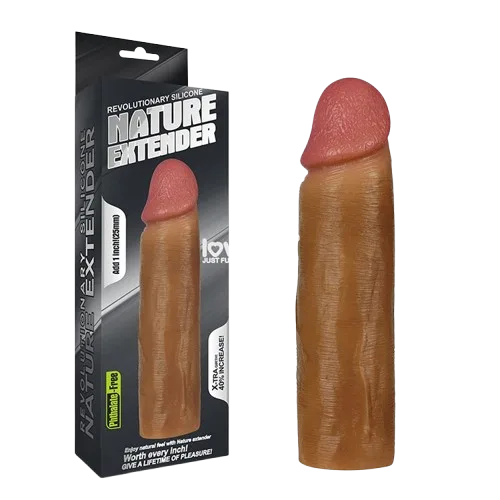 Donzen BD40 Realistic Soft Silicone Penis Extender