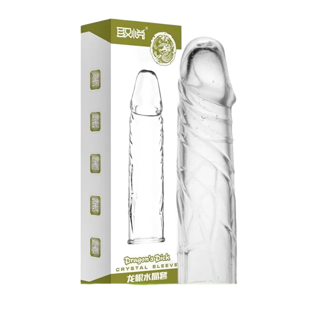 Donzen Ribbed Smooth Tip Silicone Condom for Enhanced Sensation