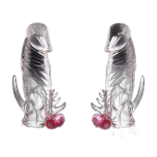 Donzen Rigid Vibrating Condom Enhancer Male Sex Toy