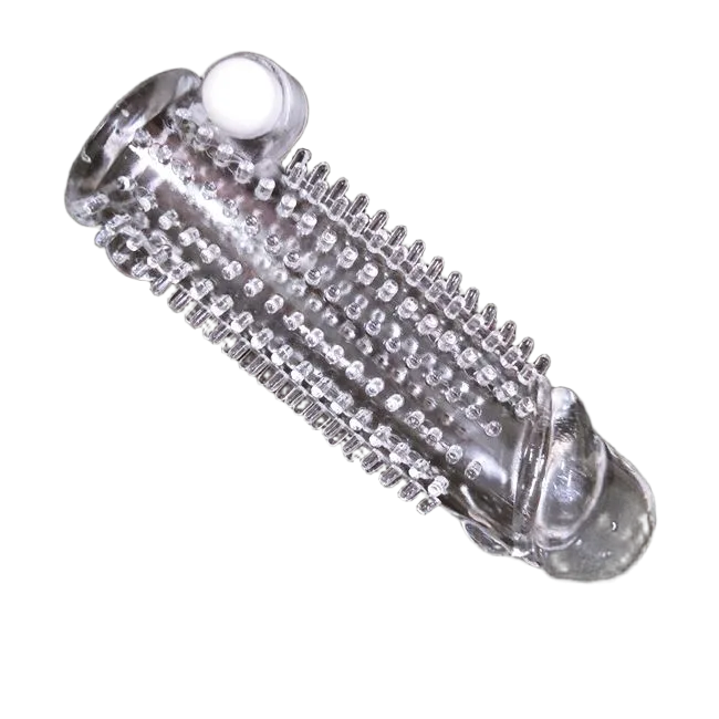 Donzen Ripped Silicone Condom with Strong Vibrations