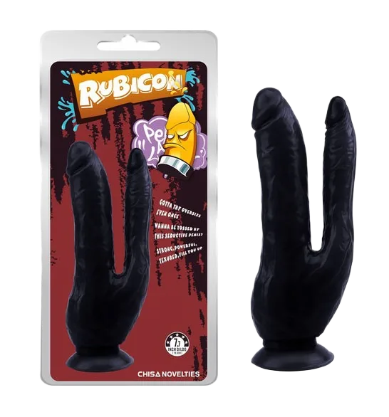 Double-Branch Suction Silicone Vibrator Female Couples' Intimate Toy