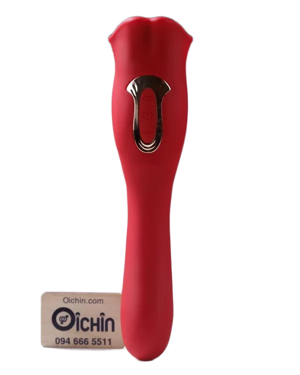 Double-Ended Oral Tongue Vibrator 10 Modes Intense