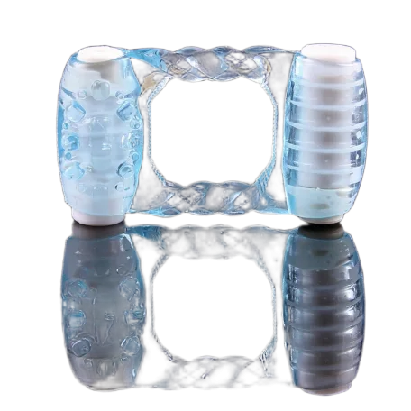 Double-Ended Penis Ring with Powerful Vibrations