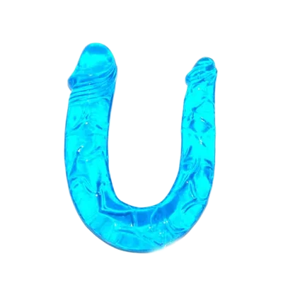 Double-Ended Silicone Dildo 11.7in Stress Relief Toy