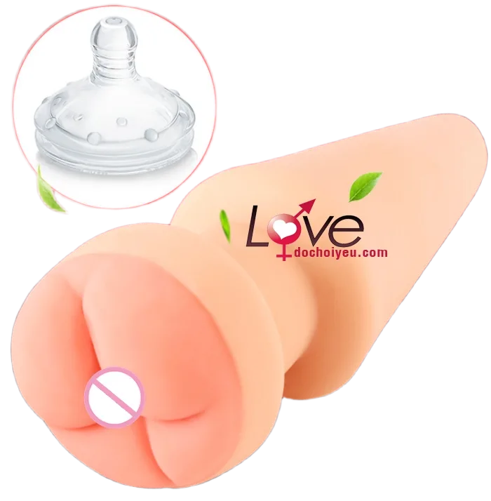 Double-Ended Silicone Dildo for Gay Dual Pleasure Satisfaction