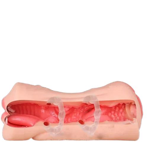 Double-Ended Soft Silicone Male Masturbator 17cm