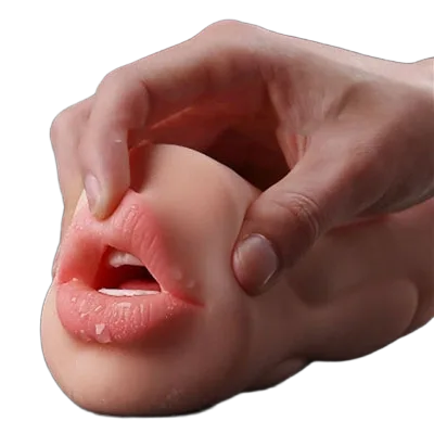Double-Ended Soft Silicone Masturbator for Men